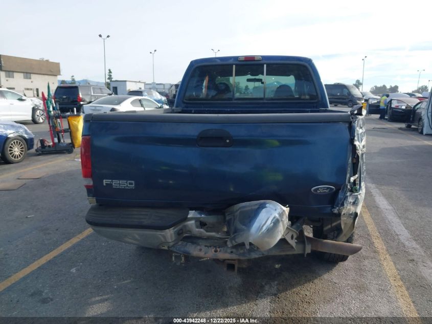 2001 Ford F-250 Lariat/Xl/Xlt VIN: 1FTNW21F31EB81893 Lot: 43942248