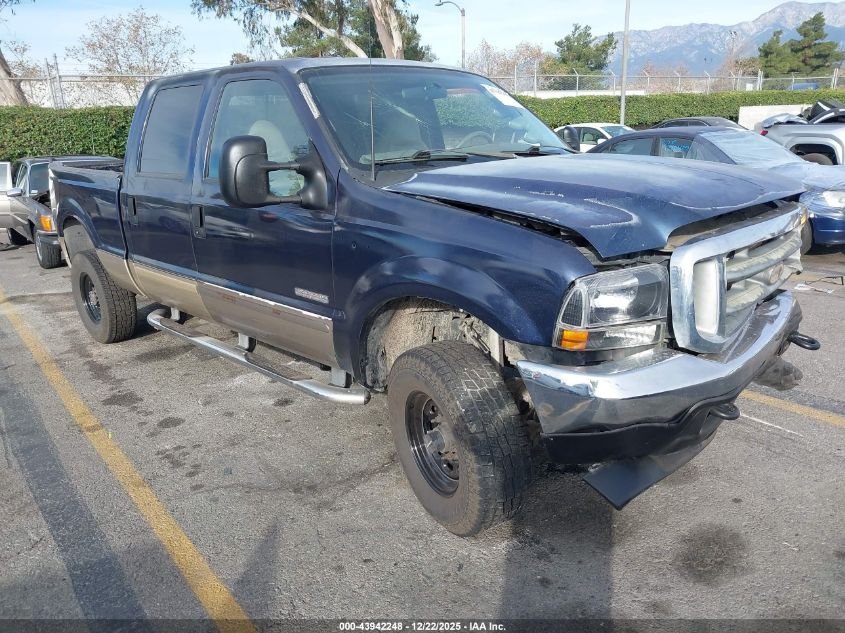 2001 Ford F-250 Lariat/Xl/Xlt VIN: 1FTNW21F31EB81893 Lot: 43942248