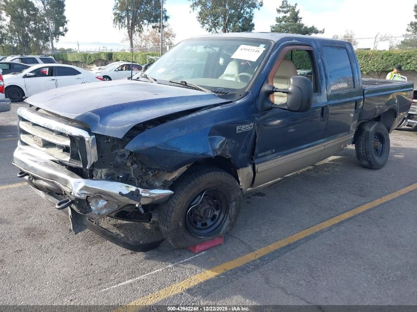 2001 Ford F-250 Lariat/Xl/Xlt VIN: 1FTNW21F31EB81893 Lot: 43942248