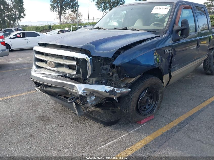 2001 Ford F-250 Lariat/Xl/Xlt VIN: 1FTNW21F31EB81893 Lot: 43942248