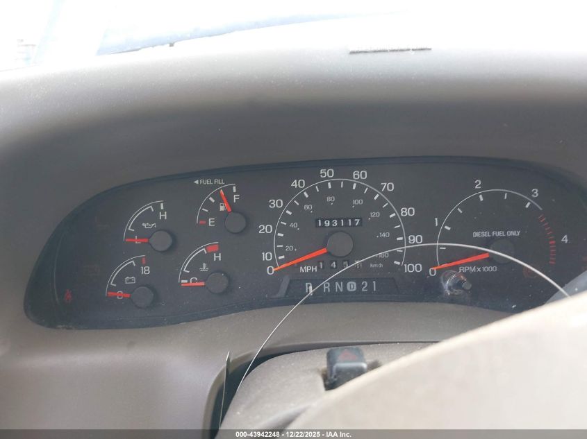 2001 Ford F-250 Lariat/Xl/Xlt VIN: 1FTNW21F31EB81893 Lot: 43942248