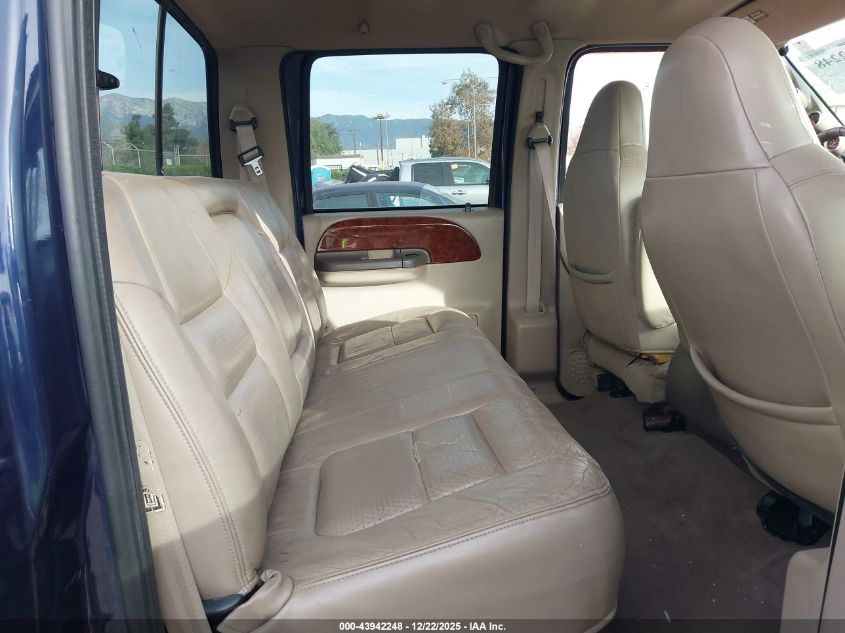 2001 Ford F-250 Lariat/Xl/Xlt VIN: 1FTNW21F31EB81893 Lot: 43942248