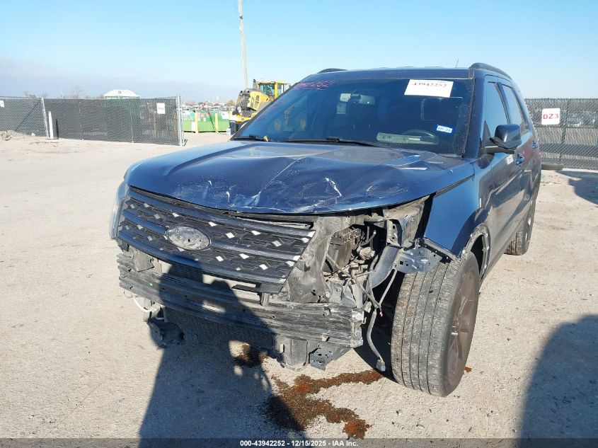 2019 Ford Explorer Xlt VIN: 1FM5K7D88KGB38125 Lot: 43942252
