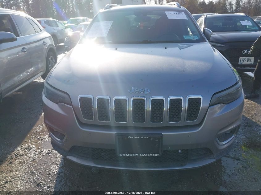 2019 Jeep Cherokee Limited 4X4 VIN: 1C4PJMDX6KD379043 Lot: 43942259