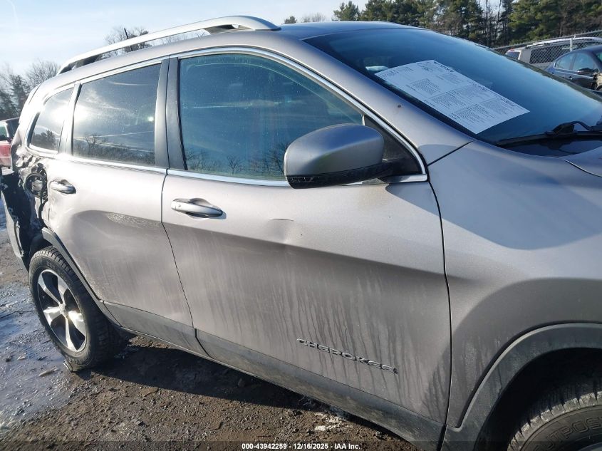 2019 Jeep Cherokee Limited 4X4 VIN: 1C4PJMDX6KD379043 Lot: 43942259