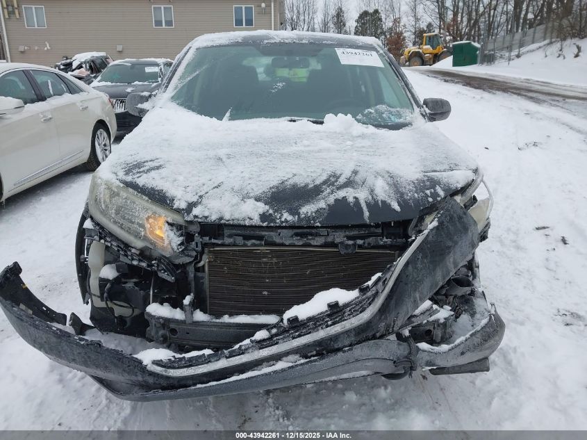 2016 Honda Cr-V Lx VIN: 2HKRM4H37GH624666 Lot: 43942261
