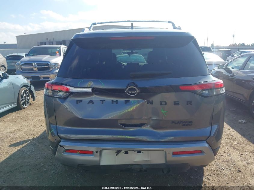2024 Nissan Pathfinder Platinum 4Wd VIN: 5N1DR3DK8RC230915 Lot: 43942262