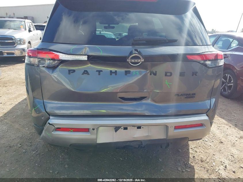 2024 Nissan Pathfinder Platinum 4Wd VIN: 5N1DR3DK8RC230915 Lot: 43942262