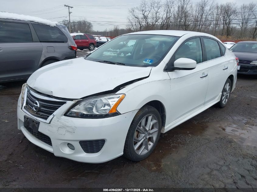 2014 Nissan Sentra Sr VIN: 3N1AB7AP1EY255288 Lot: 43942267