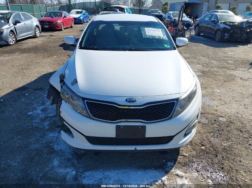 2015 Kia Optima Lx VIN: 5XXGM4A77FG373758 Lot: 43942270