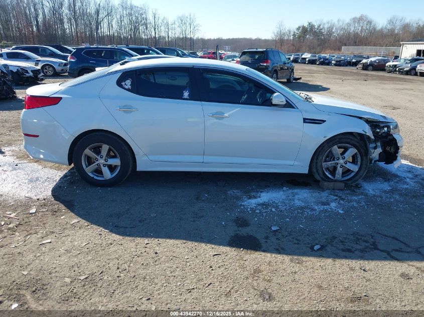 2015 Kia Optima Lx VIN: 5XXGM4A77FG373758 Lot: 43942270