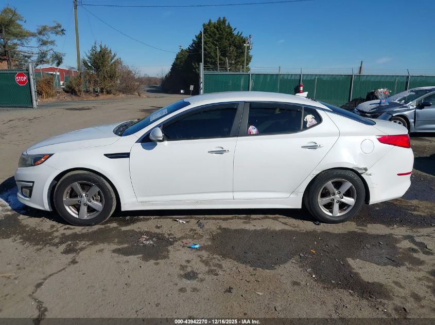 2015 Kia Optima Lx VIN: 5XXGM4A77FG373758 Lot: 43942270