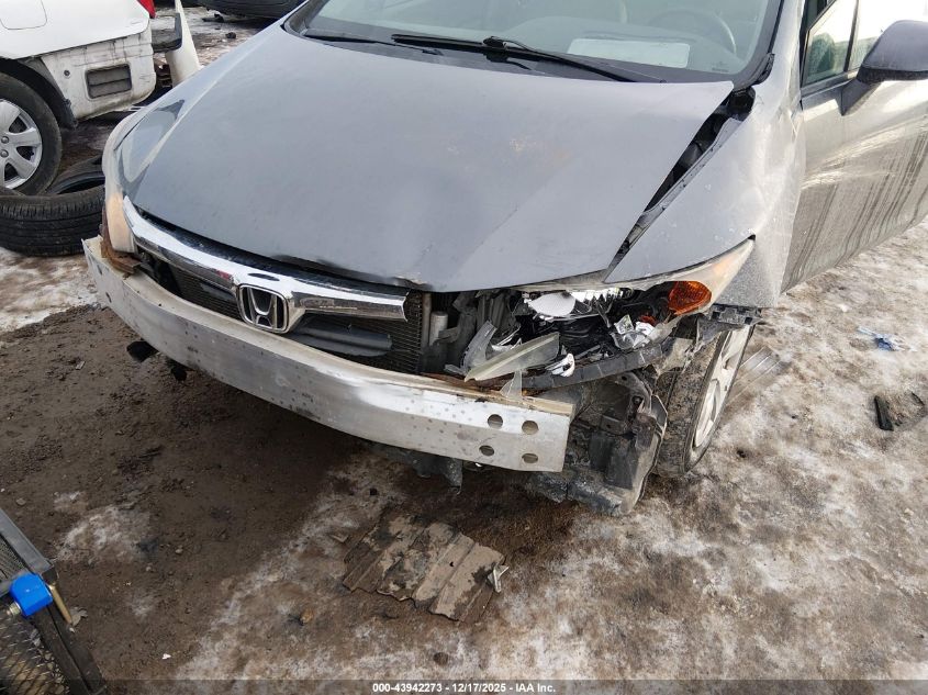 2012 Honda Civic Lx VIN: 19XFB2F55CE001367 Lot: 43942273