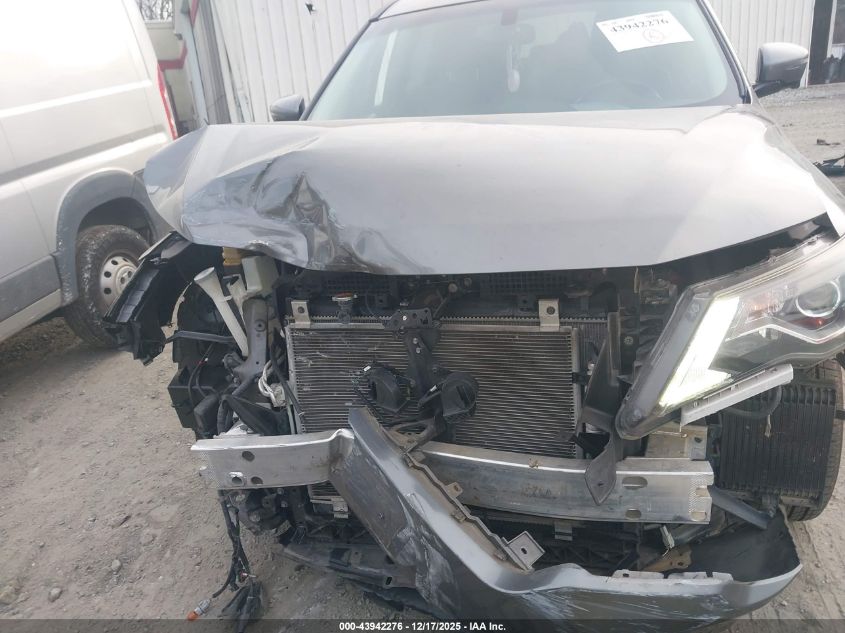 2017 Nissan Pathfinder Sl VIN: 5N1DR2MN2HC606978 Lot: 43942276