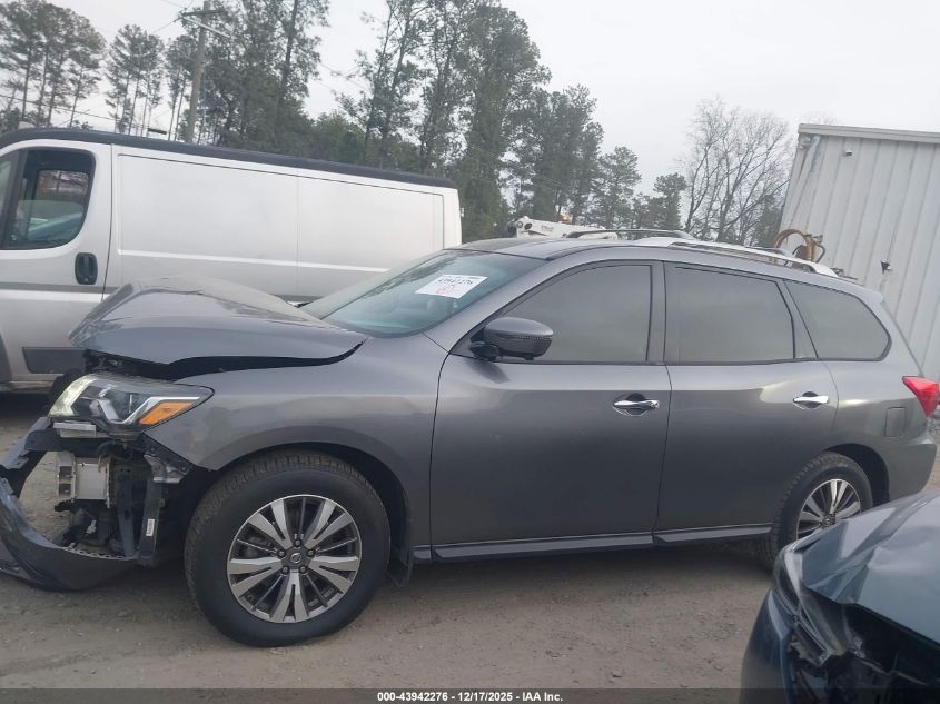 2017 Nissan Pathfinder Sl VIN: 5N1DR2MN2HC606978 Lot: 43942276