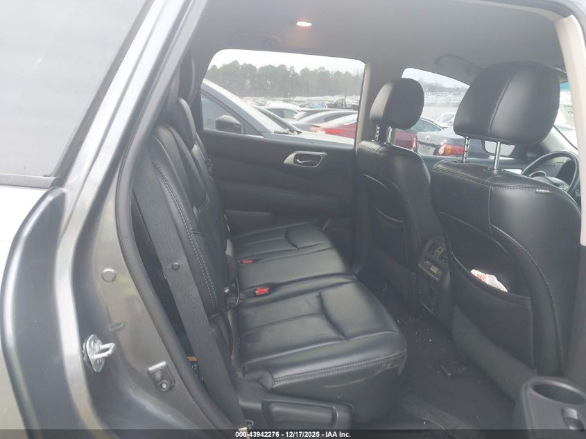 2017 Nissan Pathfinder Sl VIN: 5N1DR2MN2HC606978 Lot: 43942276