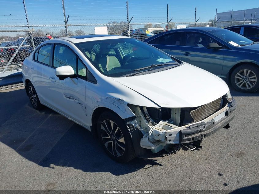 2015 Honda Civic Ex VIN: 2HGFB2F85FH501792 Lot: 43942279