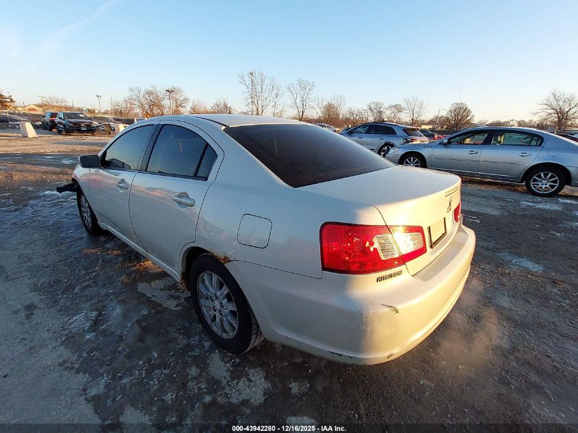 2009 Mitsubishi Galant Es/Sport Edition VIN: 4A3AB36F09E031290 Lot: 43942280