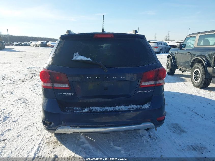 2017 Dodge Journey Crossroad VIN: 3C4PDCGB3HT605530 Lot: 43942289