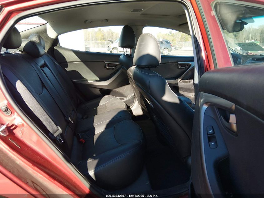 2013 Hyundai Elantra Limited VIN: 5NPDH4AE4DH315338 Lot: 43942307