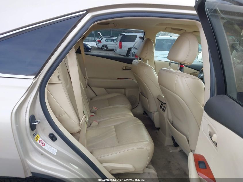 2011 Lexus Rx 350 VIN: 2T2BK1BA6BC082626 Lot: 43942314