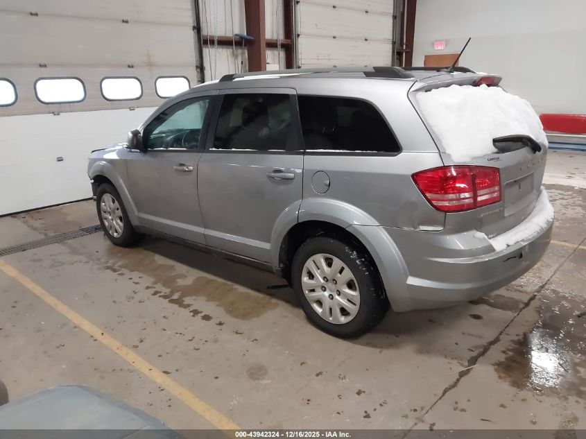 2018 Dodge Journey Se VIN: 3C4PDCAB0JT444746 Lot: 43942324