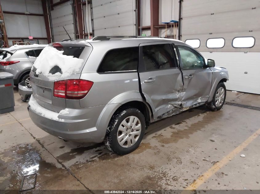 2018 Dodge Journey Se VIN: 3C4PDCAB0JT444746 Lot: 43942324
