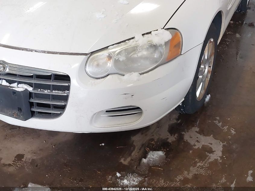 2005 Chrysler Sebring Gtc VIN: 1C3EL75R85N579685 Lot: 43942325