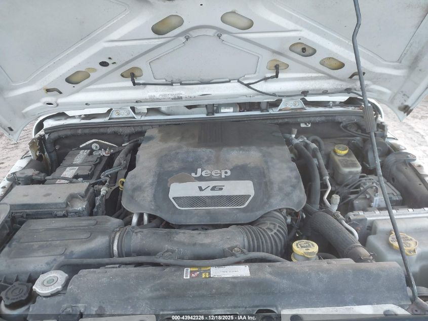 2016 Jeep Wrangler Sport VIN: 1C4AJWAG3GL284197 Lot: 43942326