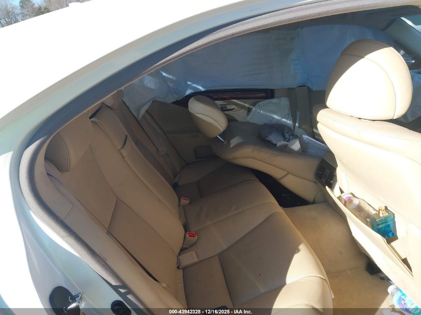 2008 Lexus Ls 460 VIN: JTHBL46F685072904 Lot: 43942328