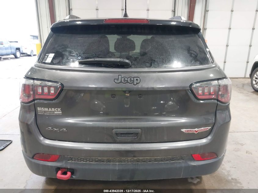 2018 Jeep Compass Trailhawk 4X4 VIN: 3C4NJDDB8JT207357 Lot: 43942339