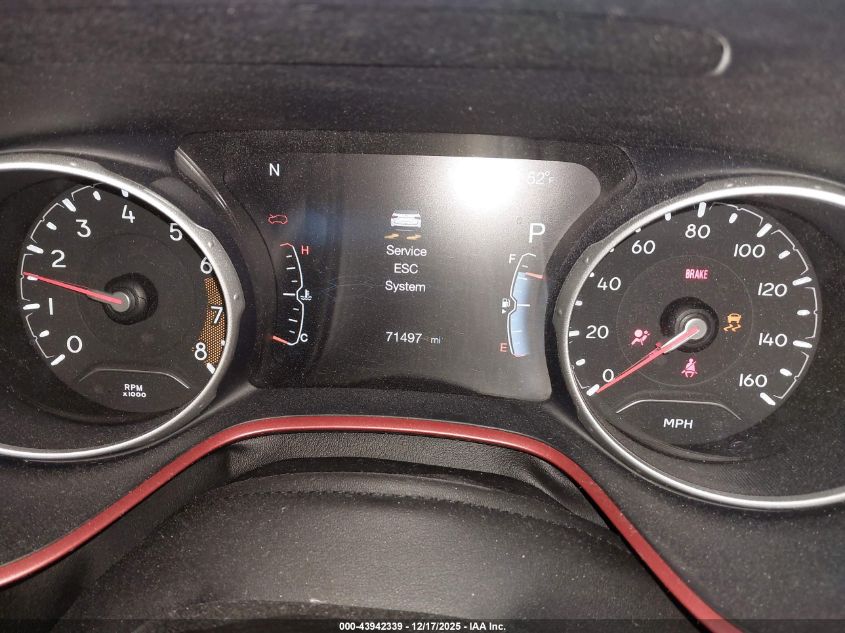 2018 Jeep Compass Trailhawk 4X4 VIN: 3C4NJDDB8JT207357 Lot: 43942339