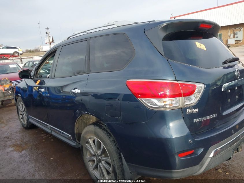 2013 Nissan Pathfinder Sl VIN: 5N1AR2MN8DC690432 Lot: 43942343