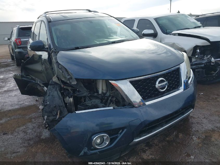 2013 Nissan Pathfinder Sl VIN: 5N1AR2MN8DC690432 Lot: 43942343
