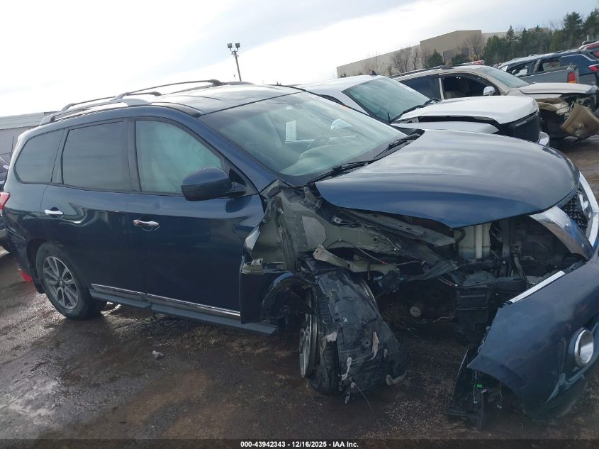 2013 Nissan Pathfinder Sl VIN: 5N1AR2MN8DC690432 Lot: 43942343