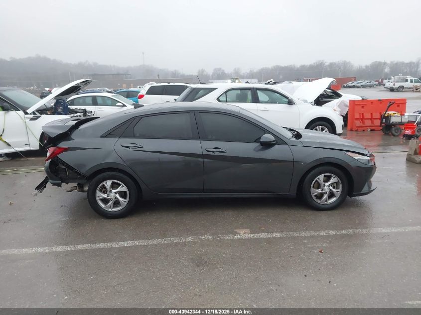 2021 Hyundai Elantra Se VIN: 5NPLL4AGXMH014780 Lot: 43942344