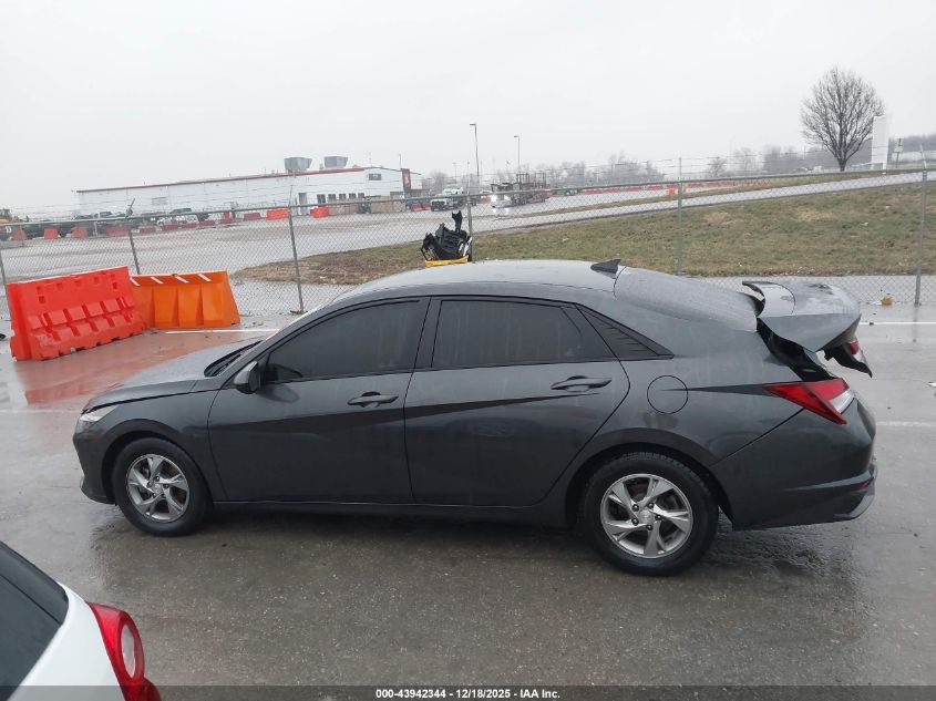 2021 Hyundai Elantra Se VIN: 5NPLL4AGXMH014780 Lot: 43942344