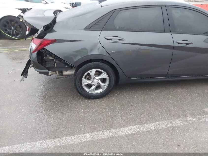 2021 Hyundai Elantra Se VIN: 5NPLL4AGXMH014780 Lot: 43942344