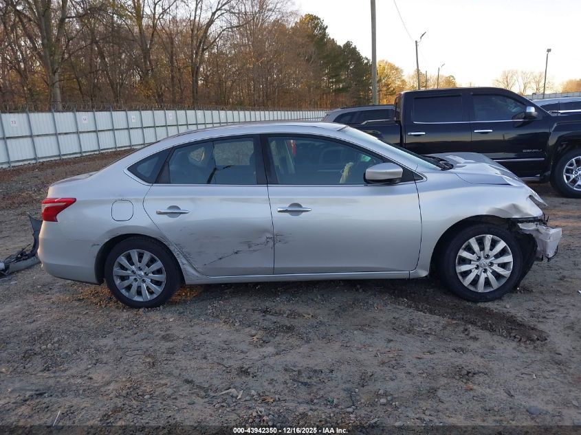 2017 Nissan Sentra Sv VIN: 3N1AB7AP6HY296925 Lot: 43942350