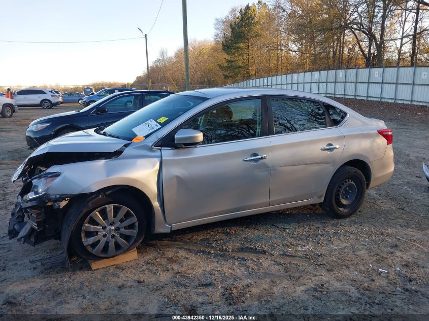 2017 Nissan Sentra Sv VIN: 3N1AB7AP6HY296925 Lot: 43942350