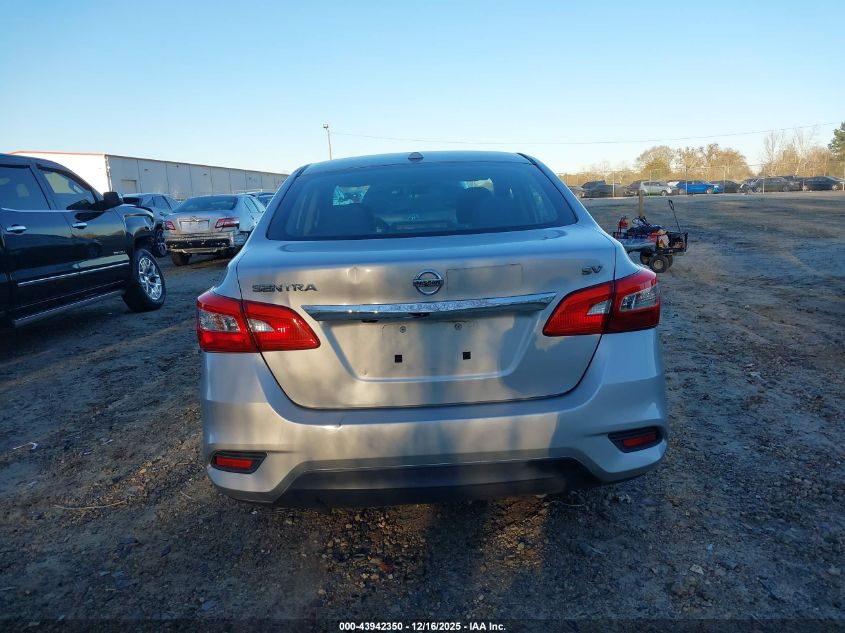 2017 Nissan Sentra Sv VIN: 3N1AB7AP6HY296925 Lot: 43942350