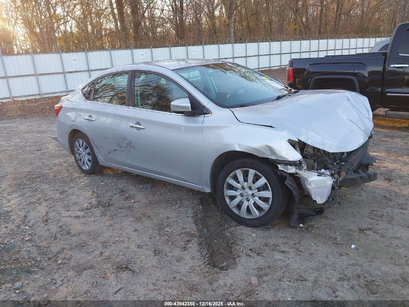 2017 Nissan Sentra Sv VIN: 3N1AB7AP6HY296925 Lot: 43942350