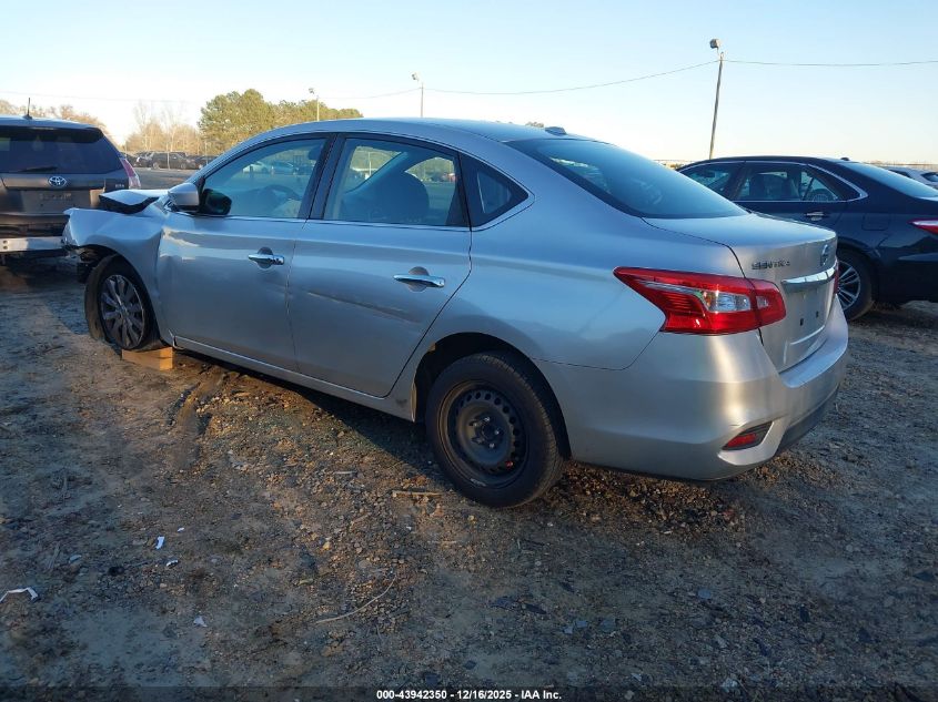 2017 Nissan Sentra Sv VIN: 3N1AB7AP6HY296925 Lot: 43942350