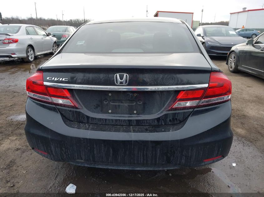 2013 Honda Civic Lx VIN: 19XFB2F50DE290577 Lot: 43942356