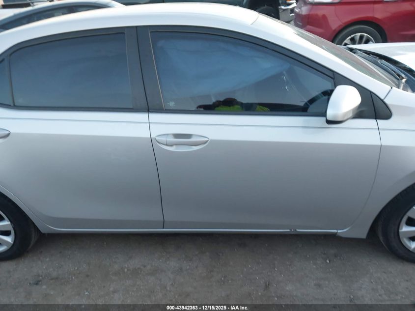 2016 Toyota Corolla Le VIN: 5YFBURHE1GP533623 Lot: 43942363