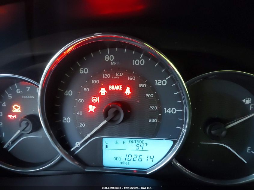 2016 Toyota Corolla Le VIN: 5YFBURHE1GP533623 Lot: 43942363