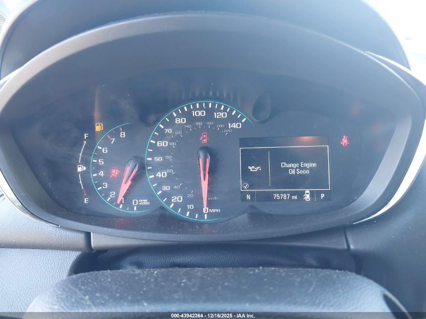 2022 Chevrolet Trax Fwd Lt VIN: KL7CJLSM0NB504861 Lot: 43942364