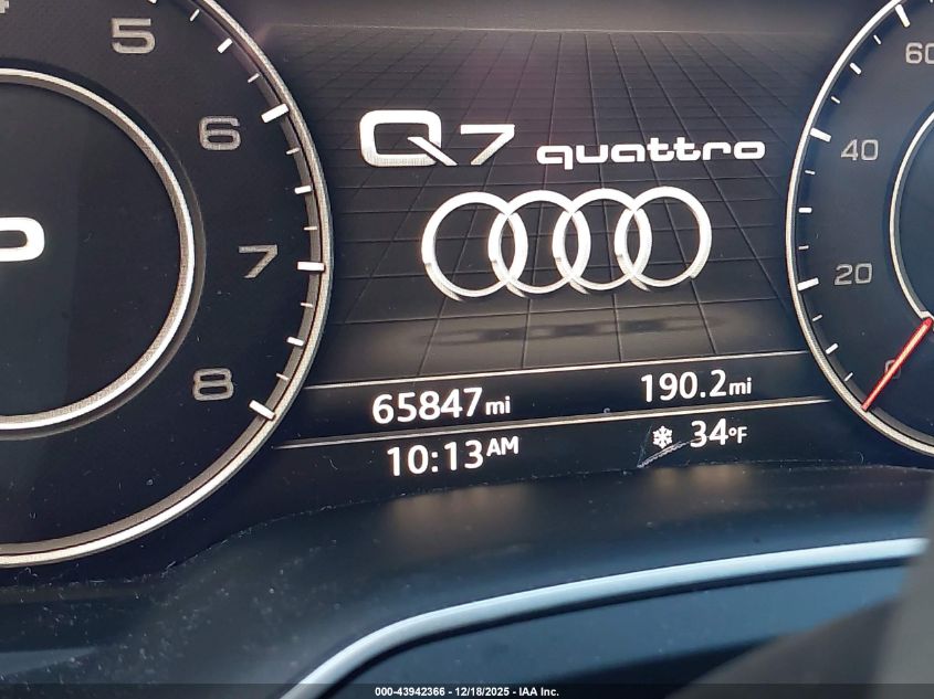 2018 Audi Q7 3.0T Premium VIN: WA1LAAF71JD035686 Lot: 43942366