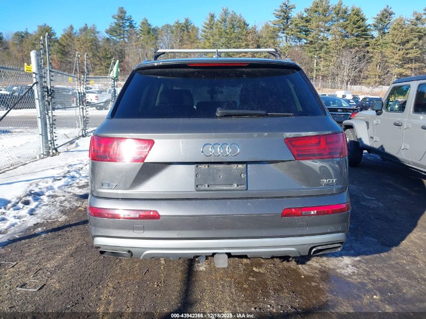 2018 Audi Q7 3.0T Premium VIN: WA1LAAF71JD035686 Lot: 43942366