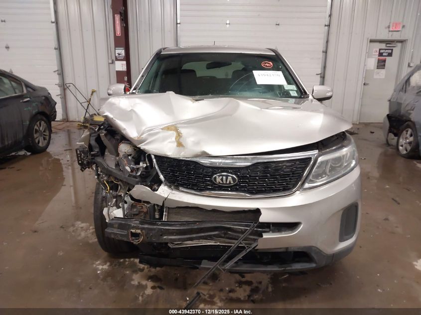 2015 Kia Sorento Lx VIN: 5XYKT3A60FG641964 Lot: 43942370